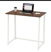 Dripex Compact Folding Desk No Assembly Required Computer
