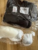 Adult Bed Restraints and Small Foxtail Butt Plug Set