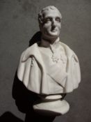 Copeland Parian Bust of The Duke of Wellington By Count D'Orsay