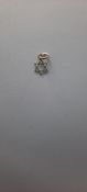 Silver Six-Pointed Star Shape Pendant/Charm
