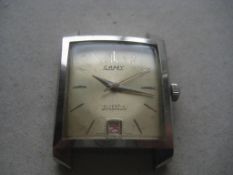 Vintage Camy 21 Jewels Manual Wind Gents Wrist Watch
