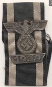 WW2 Spange To The Iron Cross