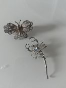 2 Brooches