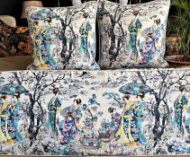 Japanese Bench Seat Pad & Cushions