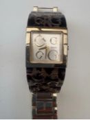 Guess Women’s G Brown Resin Quartz Watch