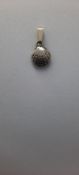 Silver Seashell Shape Necklace Pendant Charm