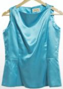 Boutique Le Cuc Zeist - Turquoise Vest - Size: 8