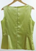 Boutique Le Cuc Zeist - Lime Green Vest - Size: 12