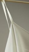 Boutique Le Cuc Zeist - White Slip Dress Knee Length - Size: XXL