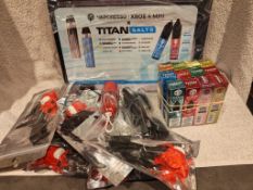 Vaporesso XROS 4 Mini Display Set With Titan Salts E-Liquids & Accessories – Mixed Job Lot