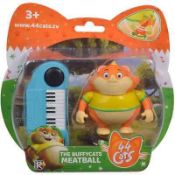 5x 44 Cats Meatball Figure With Keyboard – Brand New