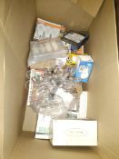 Bulk Joblot of LED Light Bulbs & Electrical Accessories – Mixed Brands – 1 Box