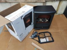 B&Q Akershus Traditional 1850W Cast Iron Effect Electric Stove (£60)