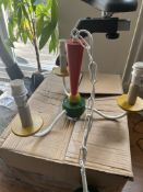 2 x Ceiling Pendants Multi Colour