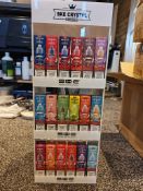 SKE Crystal E-Liquid Display Stand with 18 Bottles – Mixed Flavours – 18+ Only