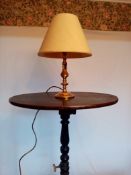Georgian Height Adjustable Mahogany Wine Table