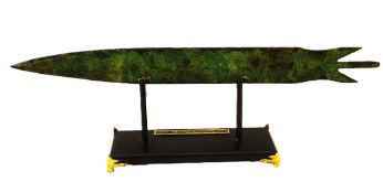 Ornamental Archaic Mesopotamian Antique Bronze