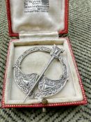 Vintage Alexander Ritchie Iona Brooch