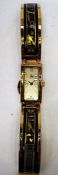 A Rare Gold Plated Frey Wille Ladies Watch In Egyptian Revival Style.