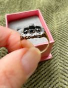 Sapphire and Diamond Ring