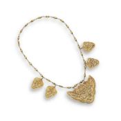 East Asian Gold Necklace, West Sumatra, Indonesia, 19th- 20th century