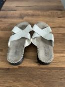 Women's Sliders Size 7 Leather Matalan Pre Owed