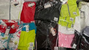 25x SwingDish Womens Acitvewear Golf Jackets With Swarovski Crystals Overstock Clothing - RRP £2,...