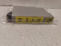 10x E-874 Ink Cartridge Replacement For Epson T0874 Yellow