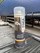 PMA 500ML White Grease – Bulk Pack of 12 – Maintenance Aerosol