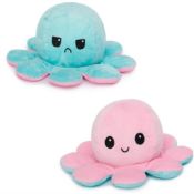 110 × Reversible Octopus Plush Flip Soft Toy Gift Pink Blue