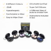 Noise Reduction Ear Plugs. (Noise Protection Up To 33dB)