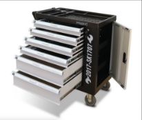 Swiss Kraft 136 Piece Professional Wheeled Lockable Tool Chest. RRP £1495