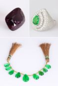 Private Collection – Three Exquisite Certified Gem and Jewellery Pieces