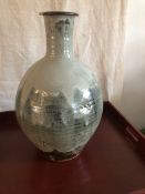 Jim Malone Monumental Studio Pottery Vase 41cm Tall.