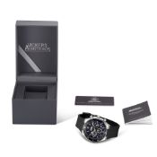 Vickers Armstrong Hand Assembled Aeromark In Steel Blue Watch - Free Delivery & 5 Year Warranty