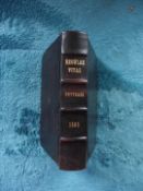 Regulae Vitae, Virtutum Descriptiones Methodicae - David Chytraeus - Published By Witebergae 1565