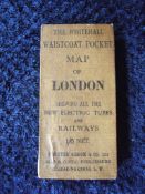 The Whitehall Waistcoat Pocket Map of London - Forster Groom & Co. Ltd. London - 1800's/early 190...