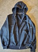 5 x Under Armour UA Fleece Golf Black Zipped Hoodies - New - RRP £275.00