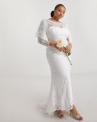 10 x Joanna Hope Sequin Bridal Maxi Wedding Dress - New - RRP £2,500.00