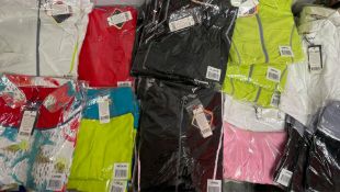 25x SwingDish Womens Acitvewear Golf Jackets With Swarovski Crystals Overstock Clothing - RRP £2,...