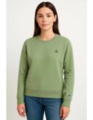 10 x Pale Green Champion Long Sleeve Sweater - RRP £480.00
