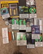 Mixed Joblot of Vape Kits, Pods & Hardware – New, Used, Opened & Untested – Clearance Lot
