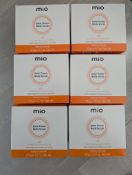 6x Job Lot New 275G Mio solar Power Body Scrubs Total Retail Price £89.40