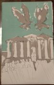 Dame Elizabeth Frink RA Original Lithograph 1974 Curwen Press Free Postage Worldwide Matted Eagle...