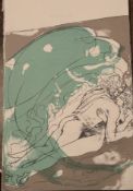 Dame Elizabeth Frink RA Original Lithograph 1974 Curwen Press Free Postage Worldwide Matted COA