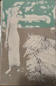 Dame Elizabeth Frink RA Original Lithograph 1974 Curwen Press Free Postage Worldwide Matted COA N...