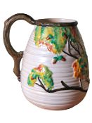 Vintage Art Deco Carlton Ware 'Day Oak' Jug – c.1930s