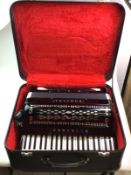 Borsini 41 key/120 Bass Piano Accordion With Case