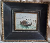 Antique Venetian Micro Mosaic Picture 