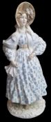 Royal Worcester 'Walking Out Dress' Figurine, The Romantic Series